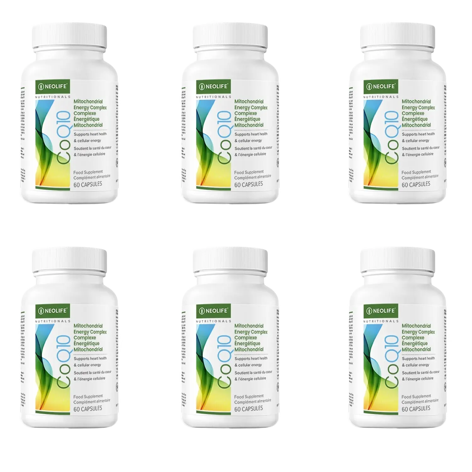 CoQ10 - 60 Capsules (Case of 6 x 60 Capsules)