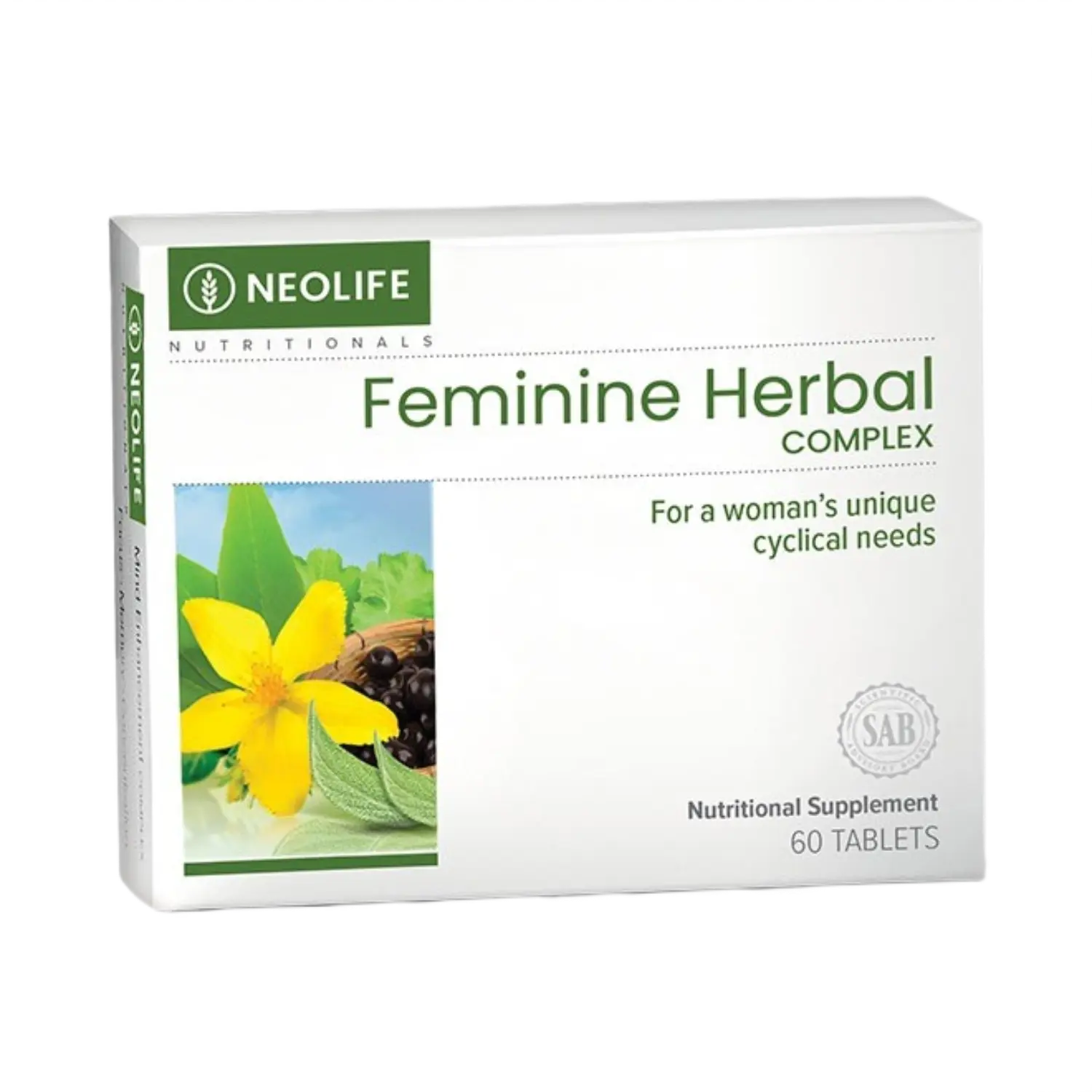 Feminine Herbal Complex - 60 Tablets (Single)
